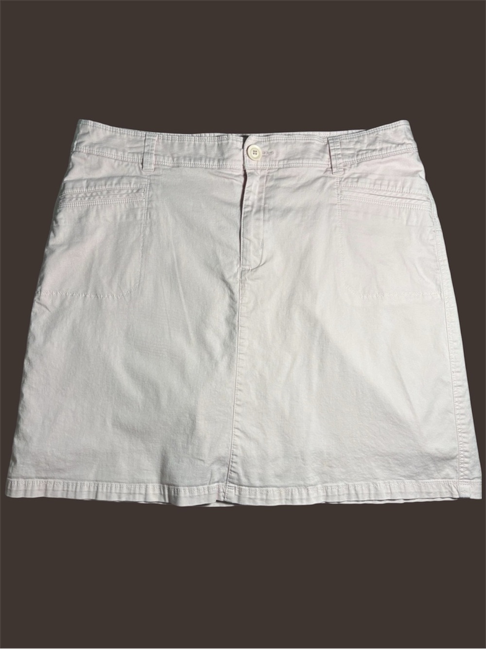Pale Pink Cotton skort 16 Tennis Preppy Golf Resortwear Beachy